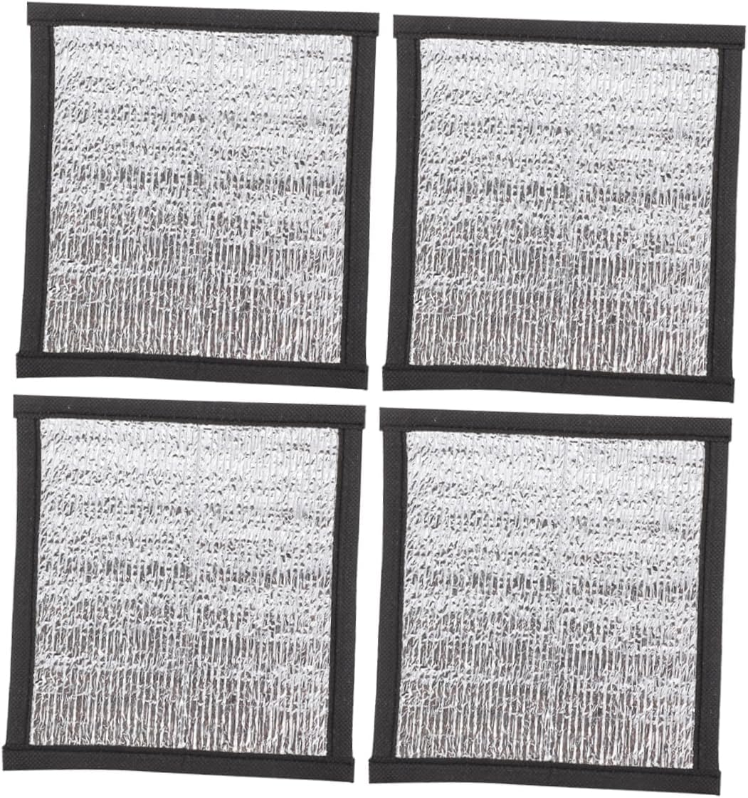 Alfombrilla calefactora para reptiles Yardwe 4pcs