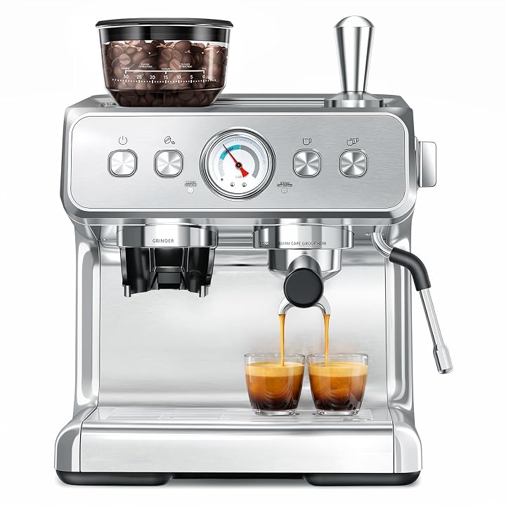 COWSAR Espresso Machine with Grinder