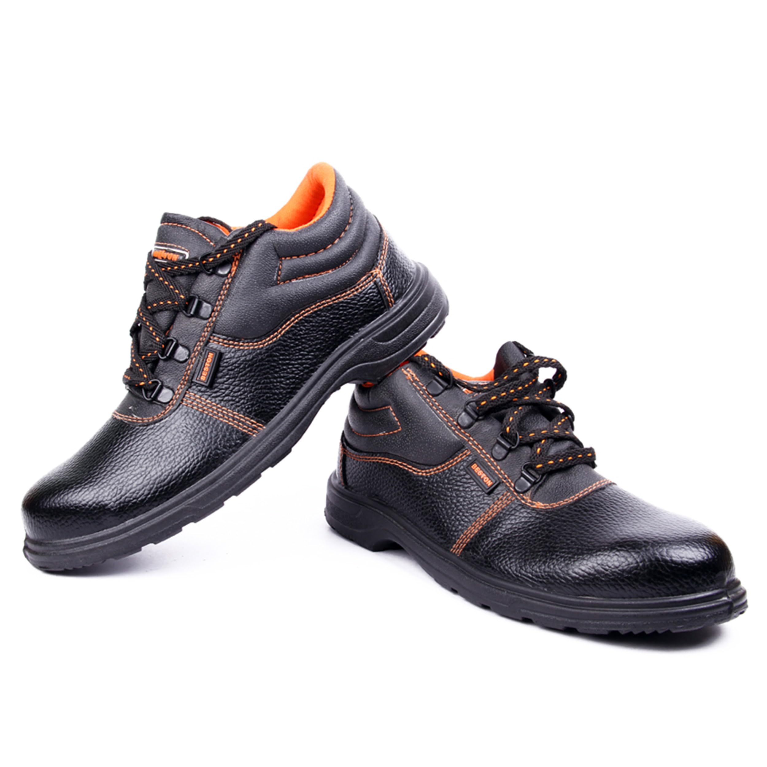 Hillson Beston PVC Safety Shoes | Heat, Water & Oil Resistant, Anti-Skid Industrial Footwear (Steel Toe, 6) Black (B0D44ZTNWB) Amazon Price History, Amazon Price Tracker