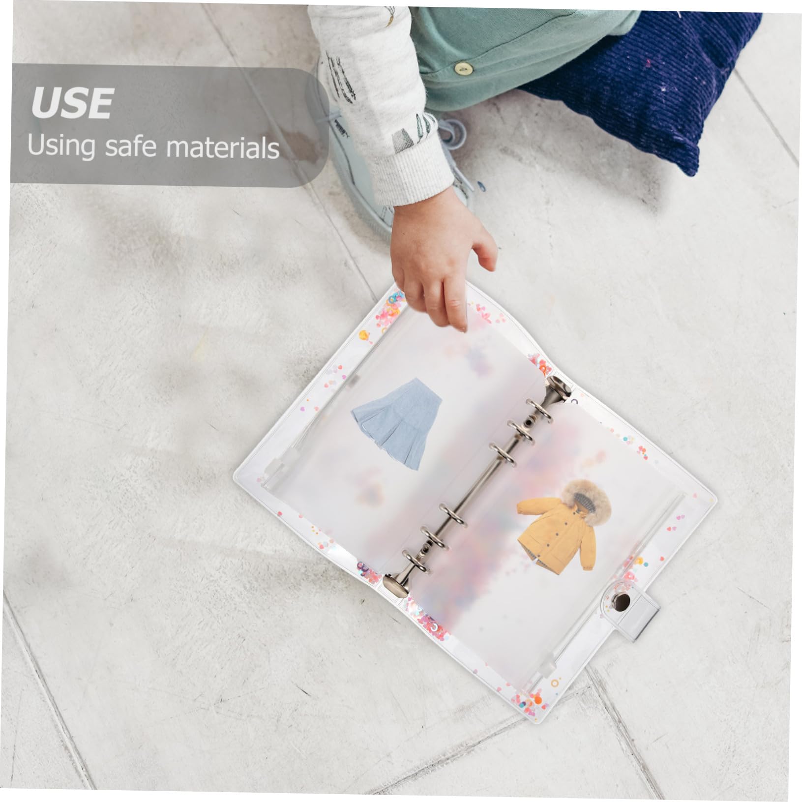 WHAMVOX 1 Set Doll Clothes Bag Doll Shoes Storage Organizer Dolls for Storage Bag for Doll Clothes PVC