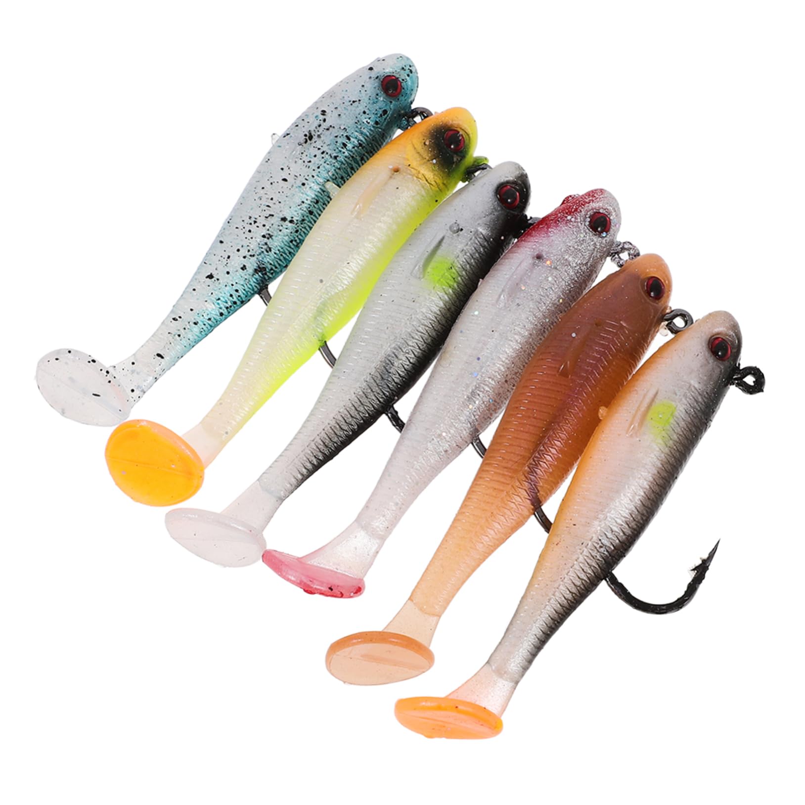 Toddmomy Esca per Basso Esche per Basso Piccolo Esca Falsa Maschere di Acqua Salata Artificiale Attirare Sale Robuste Esche da Pesca Trota Esche False Cucchiai ABS