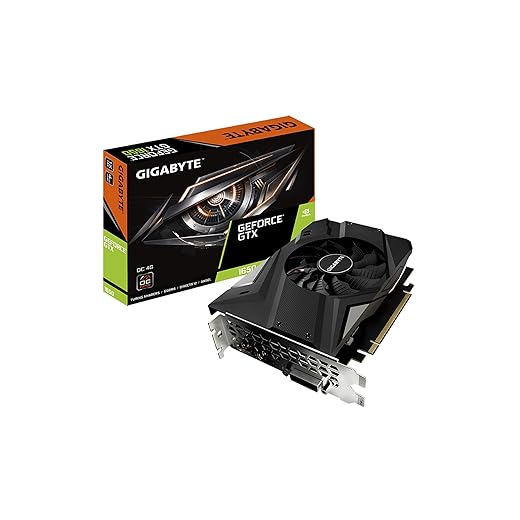 GIGABYTE GeForce GTX 1650 D6 OC 4G (rev. 4.0) Graphics Card, 4GB GDDR6 128-bit, GV-N1656OC-4GD REV4.0 Video Card