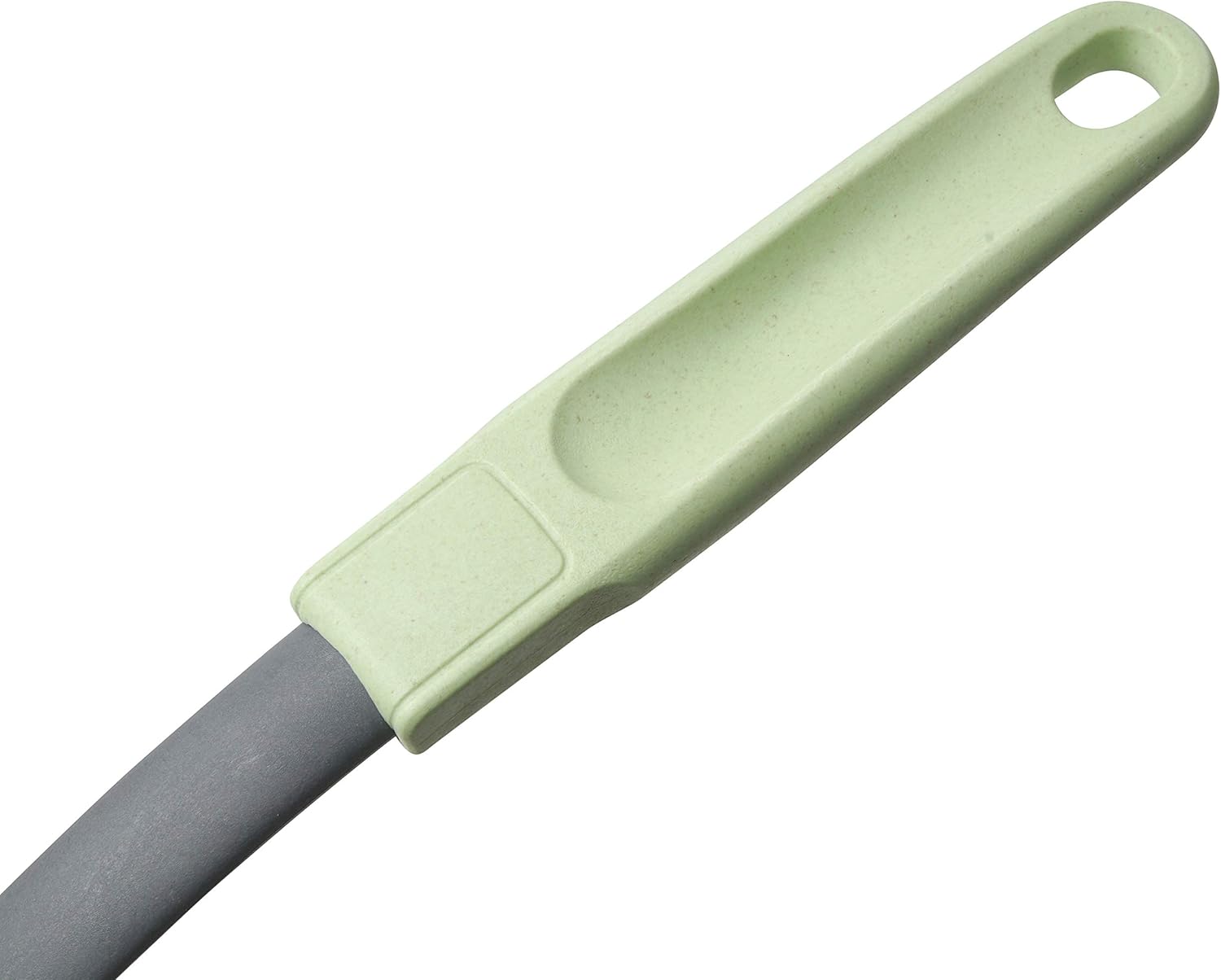 Fackelmann Eco Friendly Plastic Fried Scoop, Perforated Line, Mint Green, 32 cm