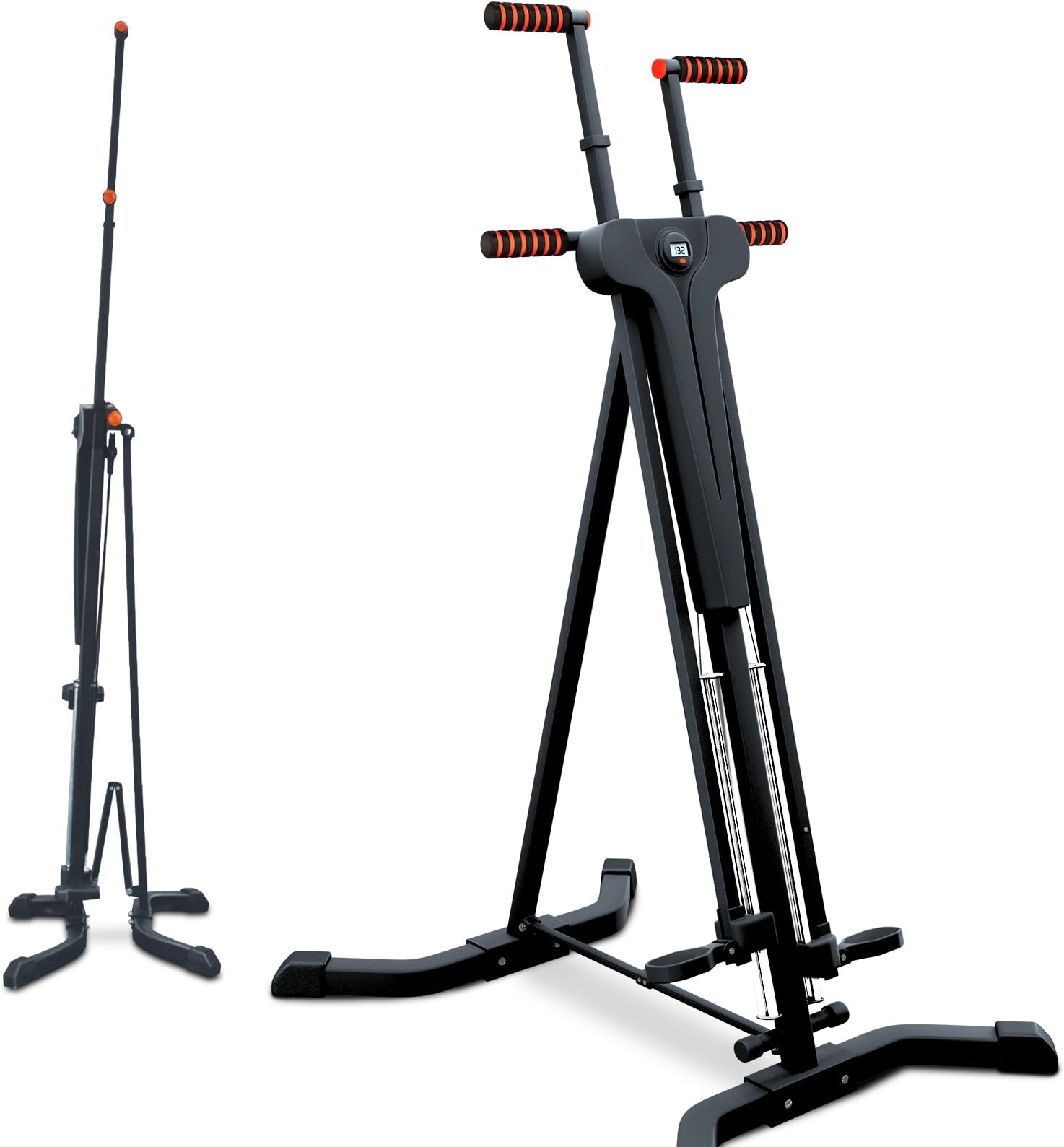 Sportstech Innovative 2-in-1 Stepper & Vertical Climber Fitness - Climbing - Climbing Movements, Foldable, Multifunctional VC300 with Non-Slip Design & Folding System - Ideal for HIIT & Full Body