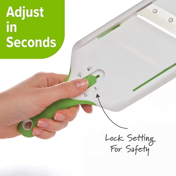 PrepSolutions Adjust-A-Slice Mandoline Slicer with Adjustable Thickness