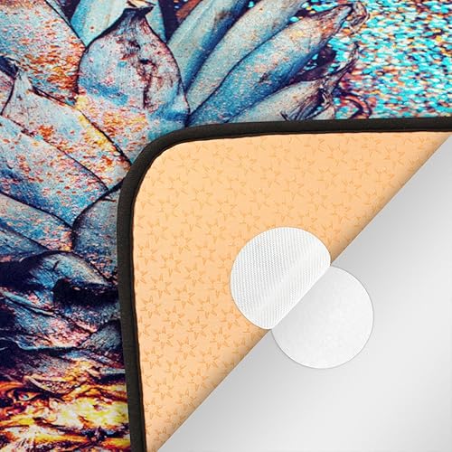 Miniatura 8 de Alfombrillas de cocina acolchadas y antifatiga, antideslizantes, lavables, para el hogar, oficina, fregadero, lavandería, 39 x 20 pulgadas