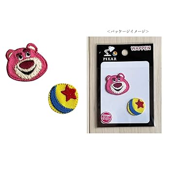 Amazon.co.jp: ディズニー ピクサー 2Pワッペン トイ