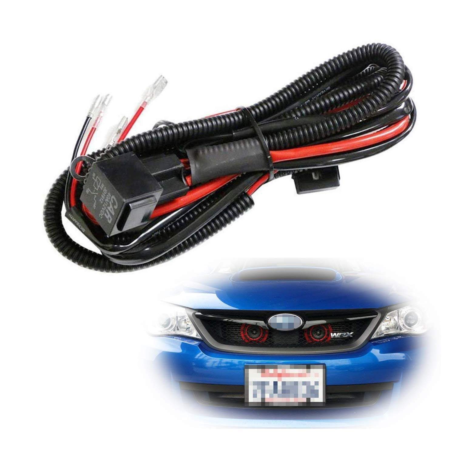 Buy iJDMTOY 12V Horn Wiring Harness Relay Kit Compatible With Car Truck