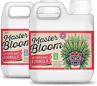 Xpert Nutrients Master Bloom A+B - Basic Bloom Fertilizer for the Flowering Phase of Plants (1L)