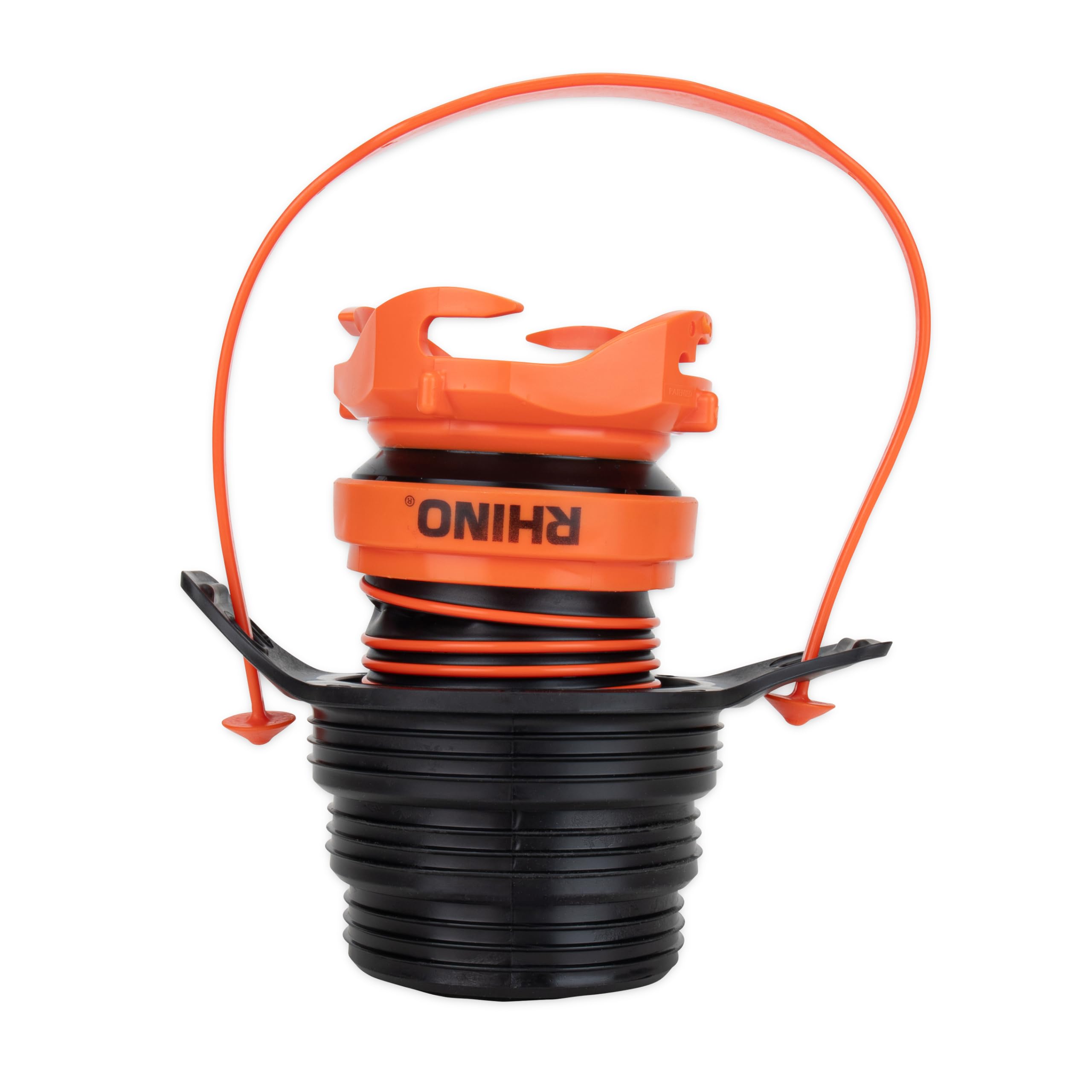 Camco 39319 Guarnizione per fognatura 3 in 1 con tubo RhinoExtreme e maniglia flessibile che rende l'ingresso di collegamento semplice e meno pratico, nero, standard
