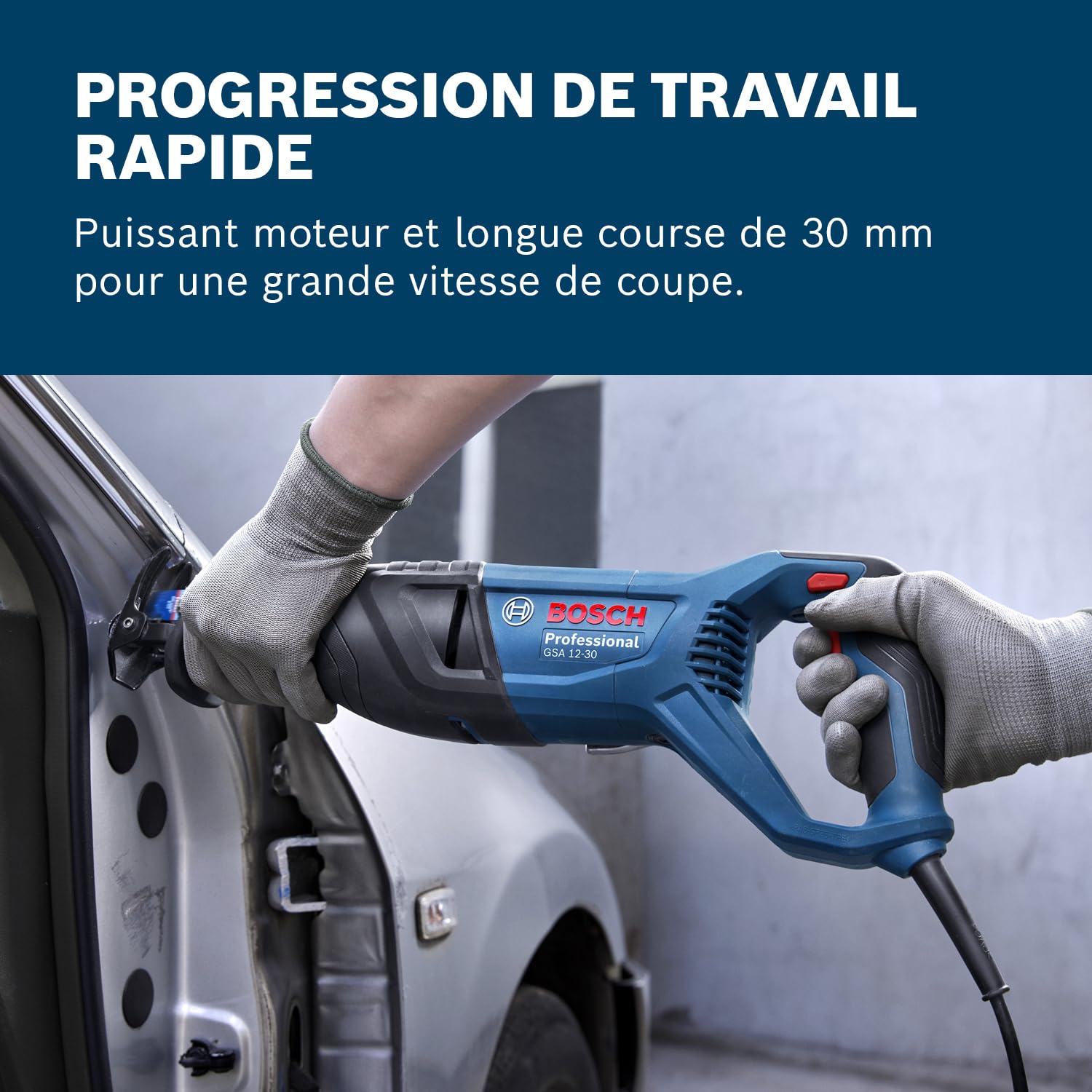 Bosch Professional scie sabre GSA 12-30 (avec coffret de transport)