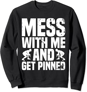 Wrestling Athlete Wrestiling Equipment Gear Wrestler Sweatshirt