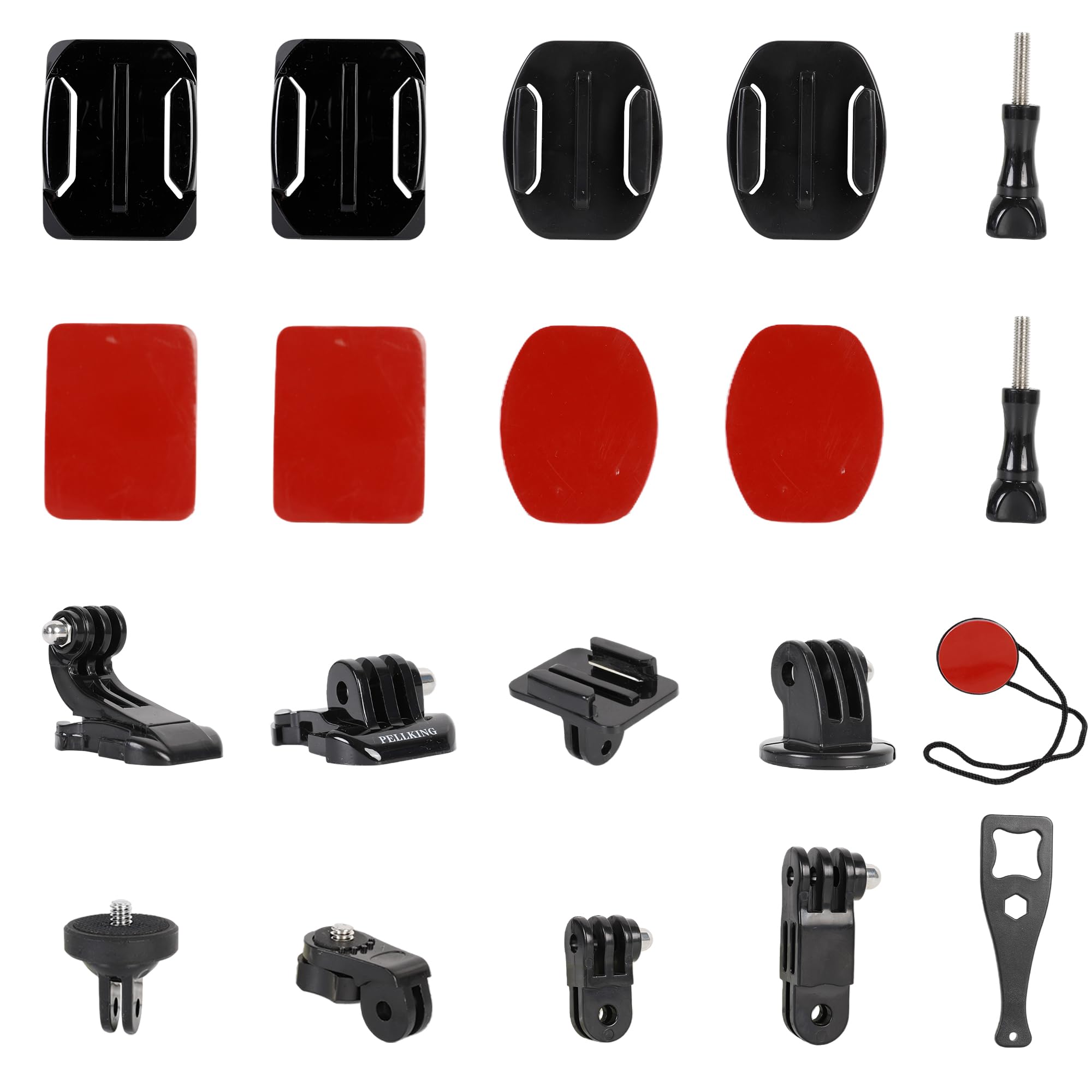Amazon.com : Universal Action Camera Accessory Kit for GoPro Hero