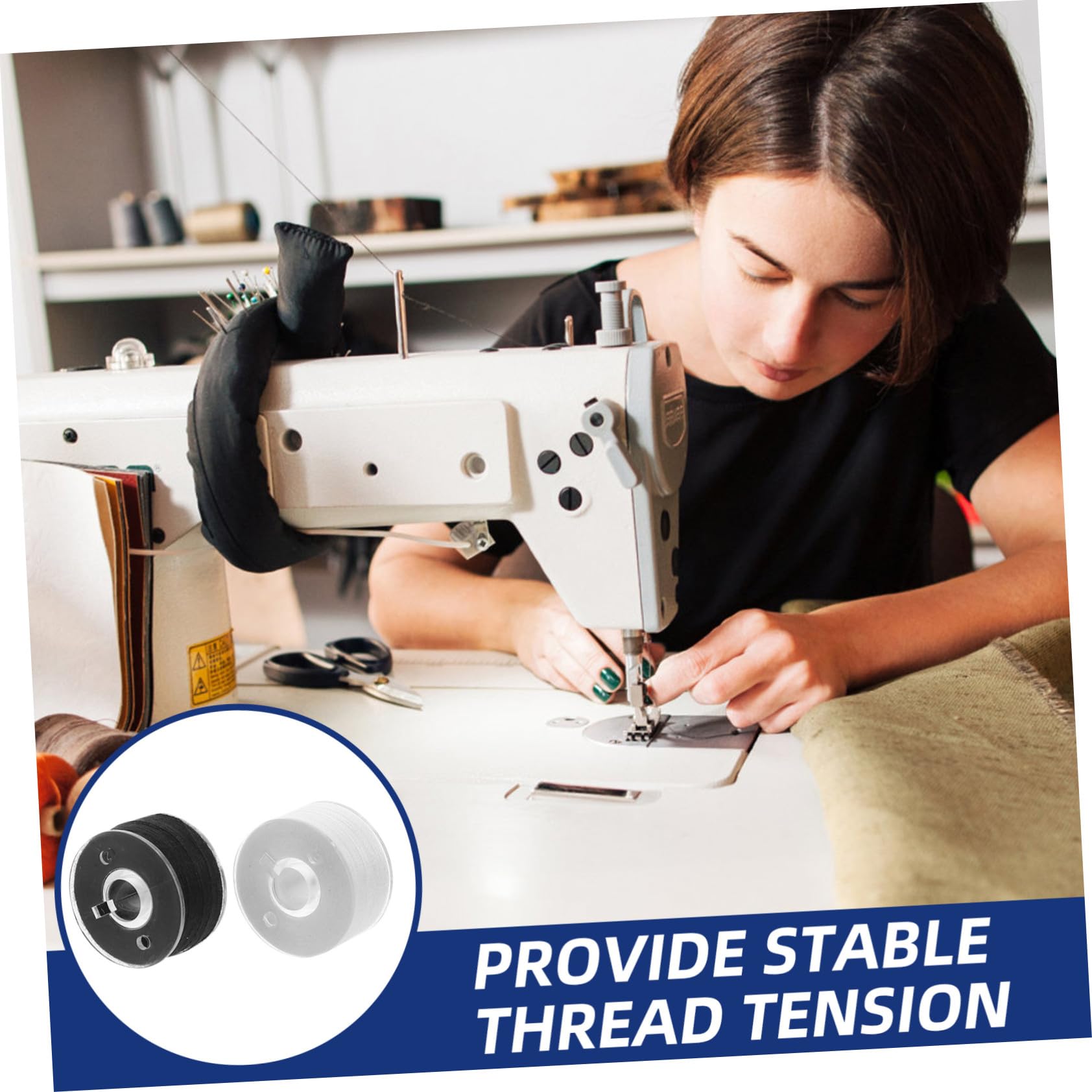 144 Prewound Bobbins Thread Polyester Embroidery Bobbin Thread for Sewing Machine DIY Crafts Quilting Textile Projects Compatible with Embroidery Machines