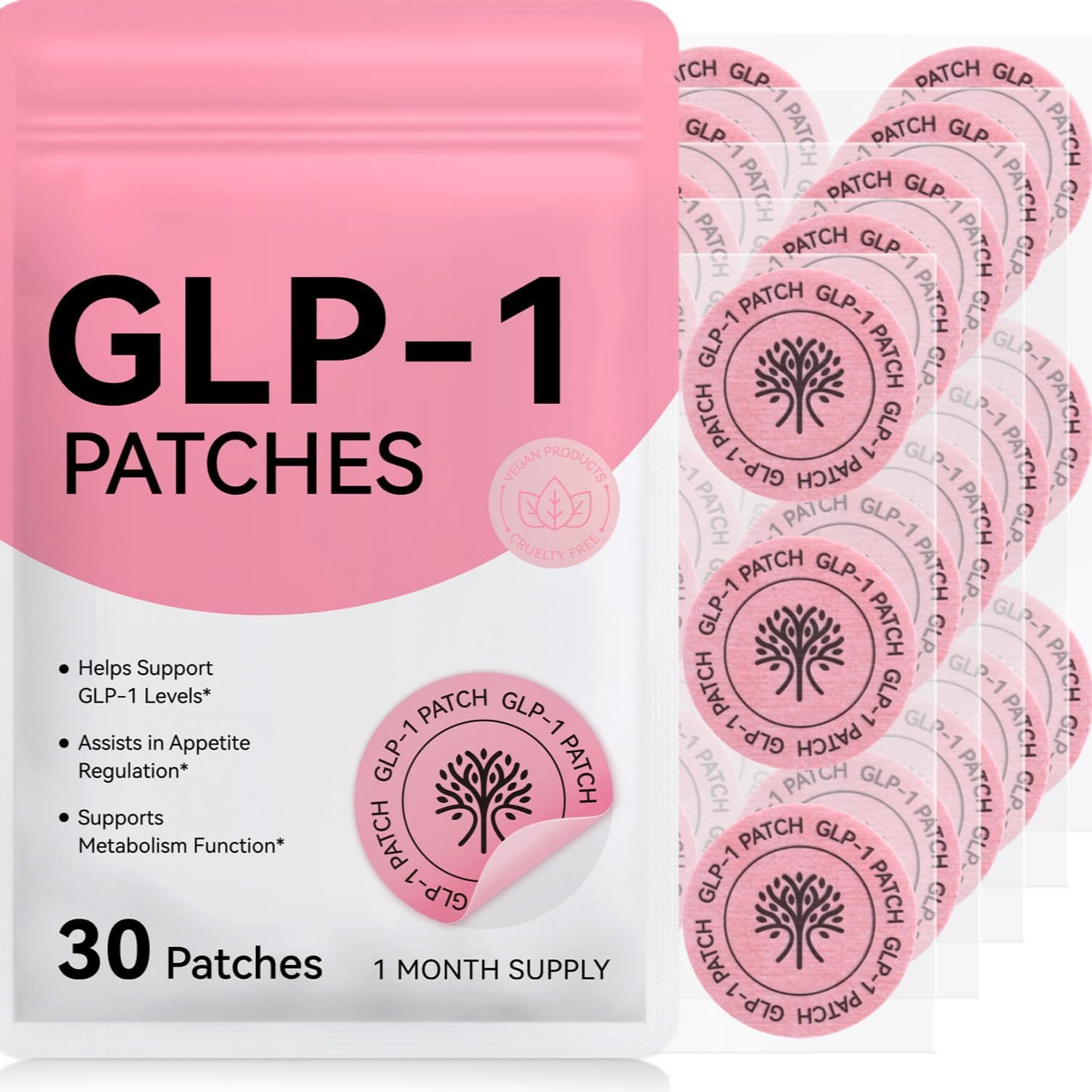 Buy GLP-1 Patches, 30 PCS GLP1 Patches for Weight Loss, Help Support Healthy Weight Management, Slim Patch for Weight Loss, Natural Weight Management Support, Craving Control Online at Low Prices in India