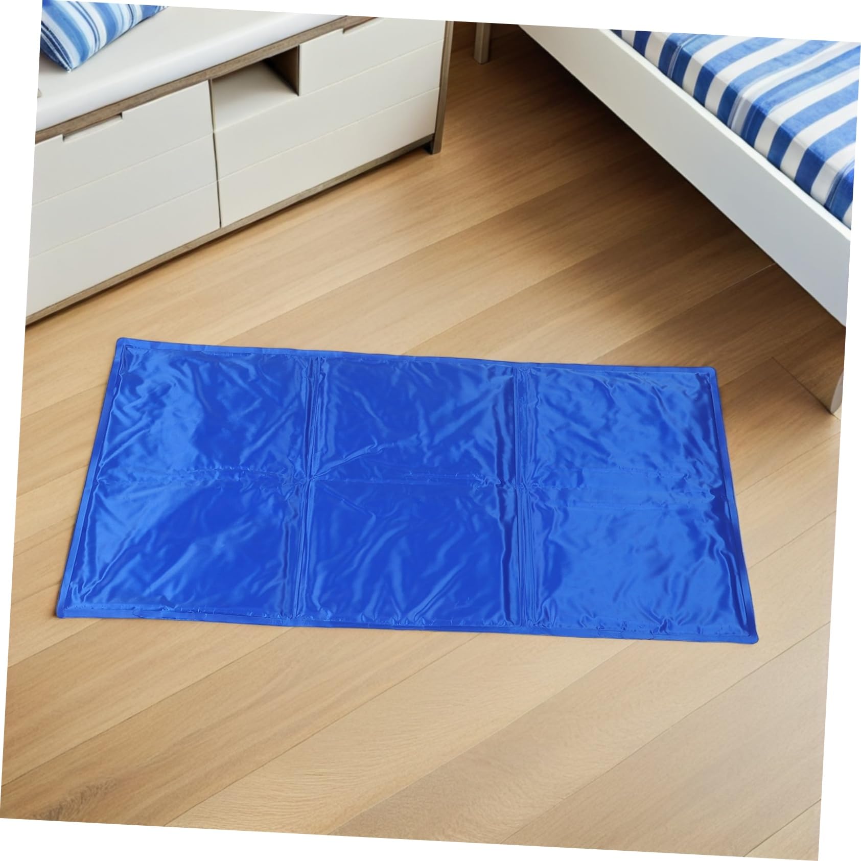 Garneck Tappetino Refrigerante per Cani in Gel Blu per Estate | Copertura in Spugna, Leggero e Facile da Trasportare, per Qualsiasi Ambiente