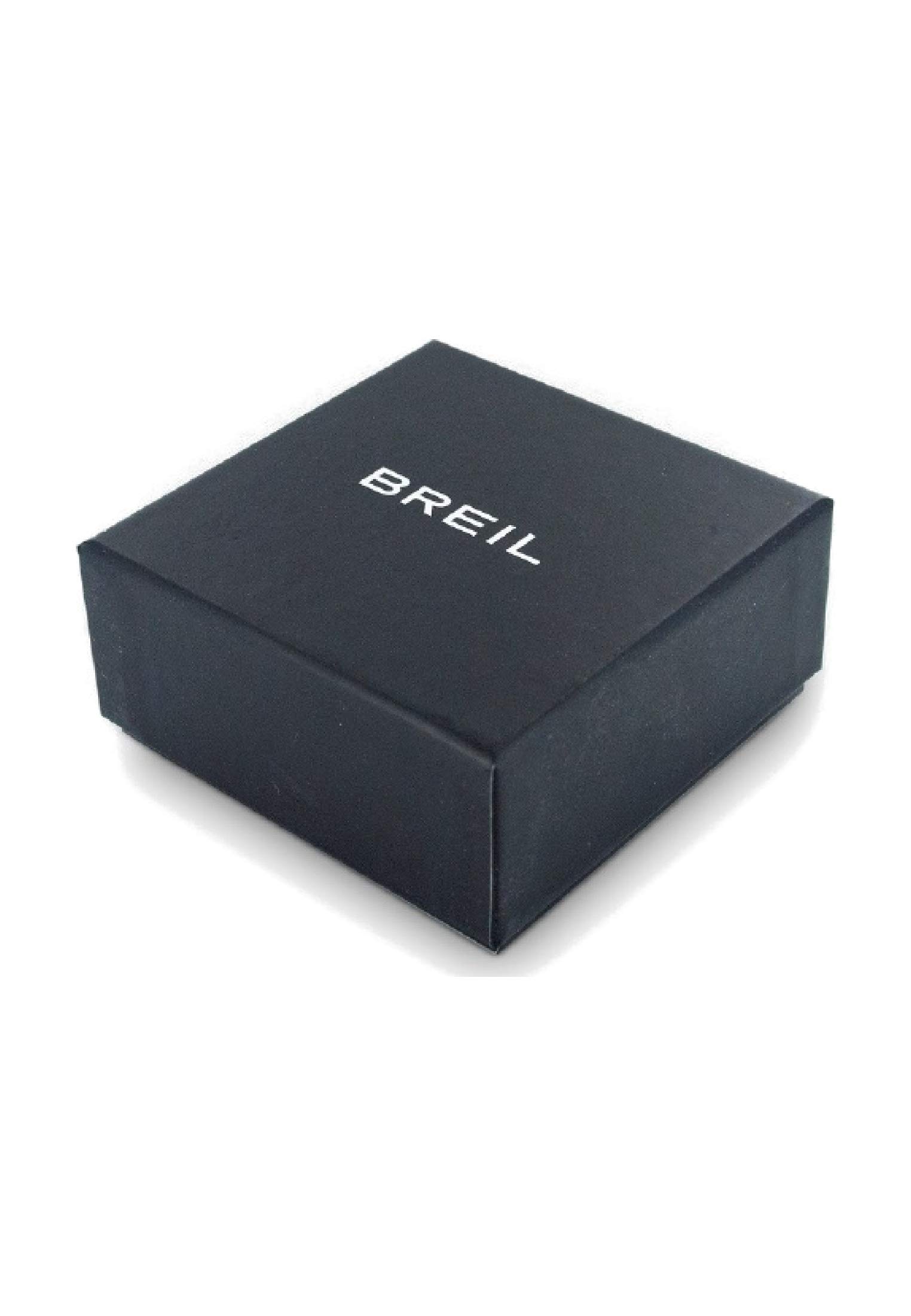 Breil, Collezione New Tetra, Orecchini Donna in Acciaio Lucido, con Lucenti Cristalli, Ideali da Indossare Insieme o Separatamente, Gioielli Donna e Ragazza
