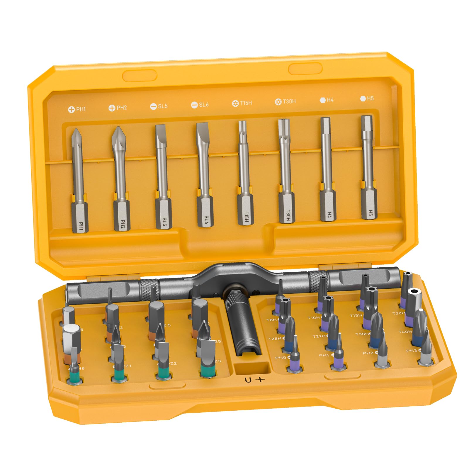 All in One 42 in 1 Magnetic Screwdriver Set Compact Precision Repair Kit for Games Console Tablet, Ring Doorbell, Glasses