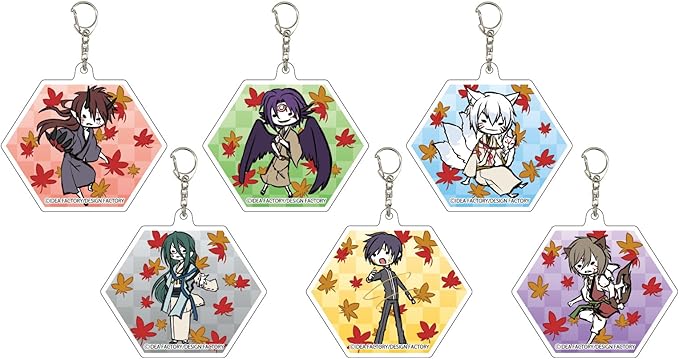 Amazon 緋色の欠片 01 A6ka グラフアートデザイン Box購入特典アクリルキーホルダー 春日珠紀 おーちゃん アクリルキーホルダー 6角形 Box アニメ 萌えグッズ 通販