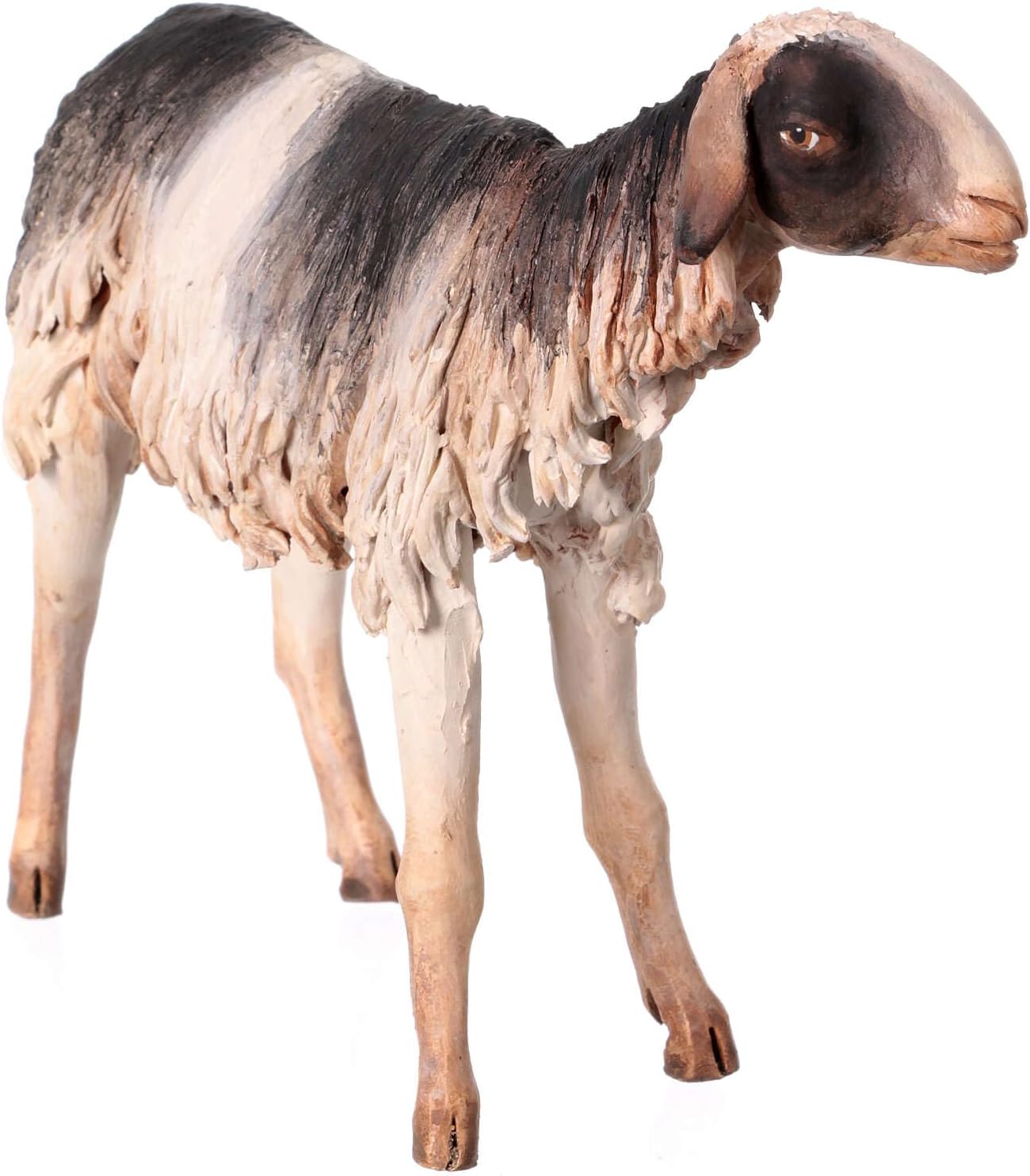 Holyart Nativity Scene Figurine, White and Black Sheep 30cm, Angela Trip