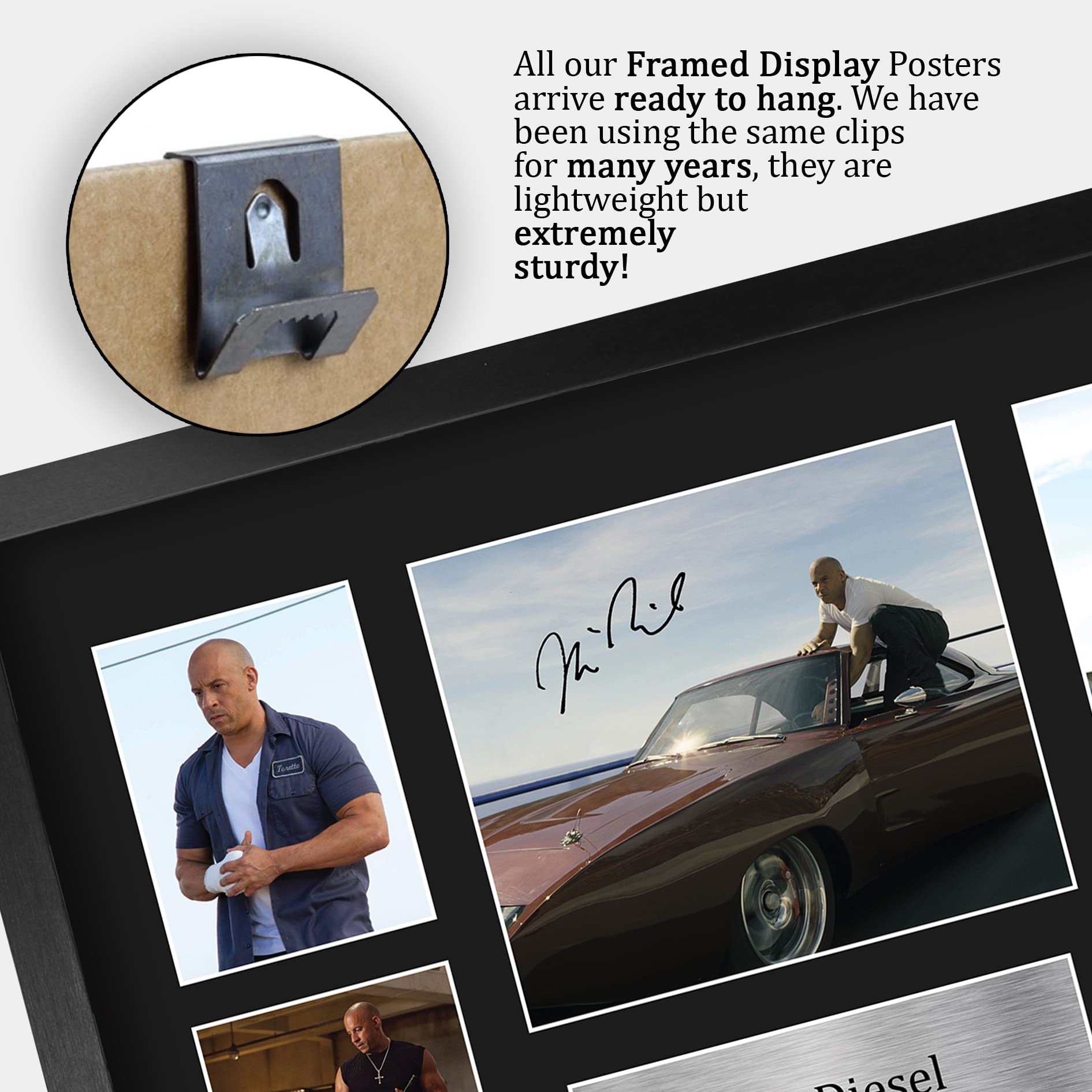 Amazon.com: HWC Trading Vin Diesel Fast and Furious Dominic