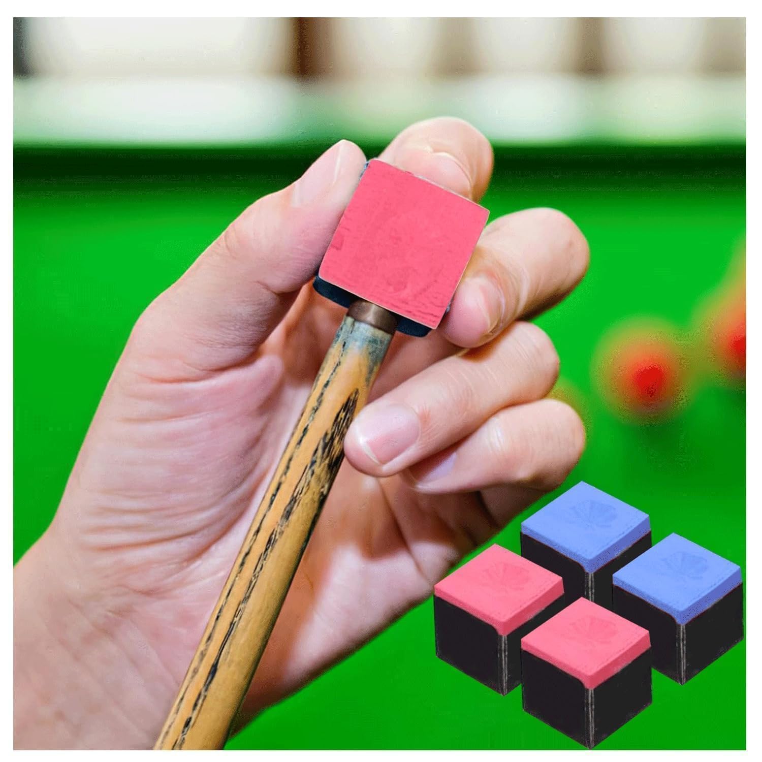 Custodia Per Gesso Da Biliardo In Alluminio - Con Chiusura Magnetica E Clip - Foto 5