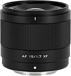 VILTROX 15mm F1.7 X-Mount Lens for Fuji, APS-C Ultra Wide Angle Autofocus Lens for Fujifilm X-Mount Cameras X-T5 X-H2 X-T50 X-M5 X-T30 II X-Pro3 X-S20 X-E4