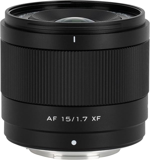 VILTROX 15mm F1.7 X-Mount Lens for Fuji, APS-C Ultra Wide Angle Autofocus Lens for Fujifilm X-Mount Cameras X-T5 X-H2 X-T50 X-M5 X-T30 II X-Pro3 X-S20 X-E4