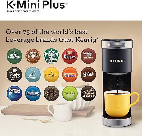 Miniatura 11 de Keurig K-Mini Plus Cafetera con mezcla especial Newman's Own Organics Newman, 32 unidades
