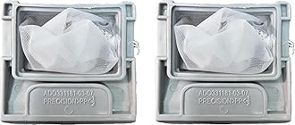 Lint Filter Compatible for LG Washing Machine Filter Pack of 2 "lg semi Automatic Washing Machine Filter" | Dust Filter |Net | Dust Collector |Filter Washing Machine Set of 2 (7 cm x 6.5 cm)