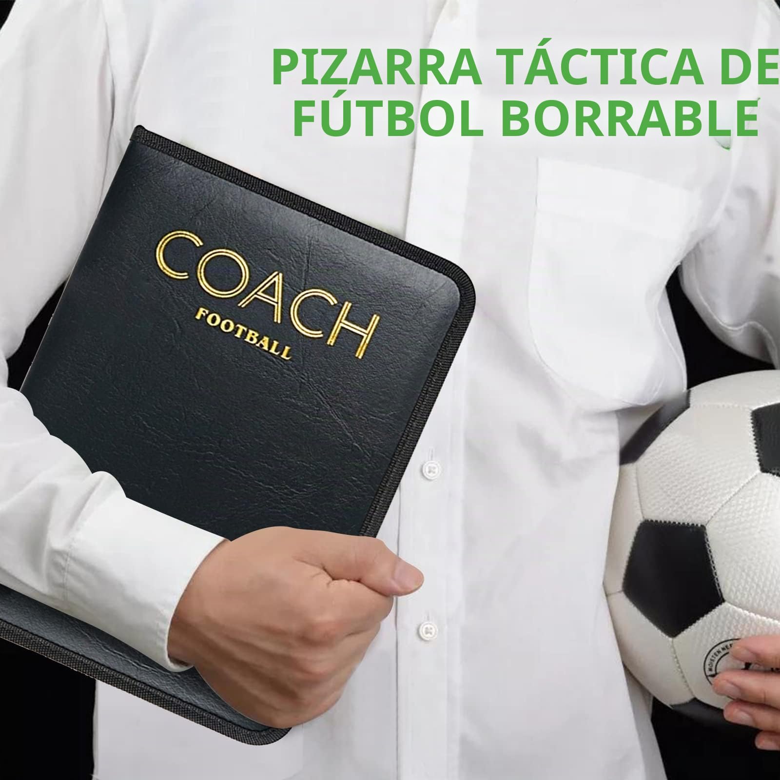 Pizarra Magnetica Futbol Entrenador con Imanes Lapiceros, Tablero de Tácticas de Fútbol para Entrenadores y Arbitros
