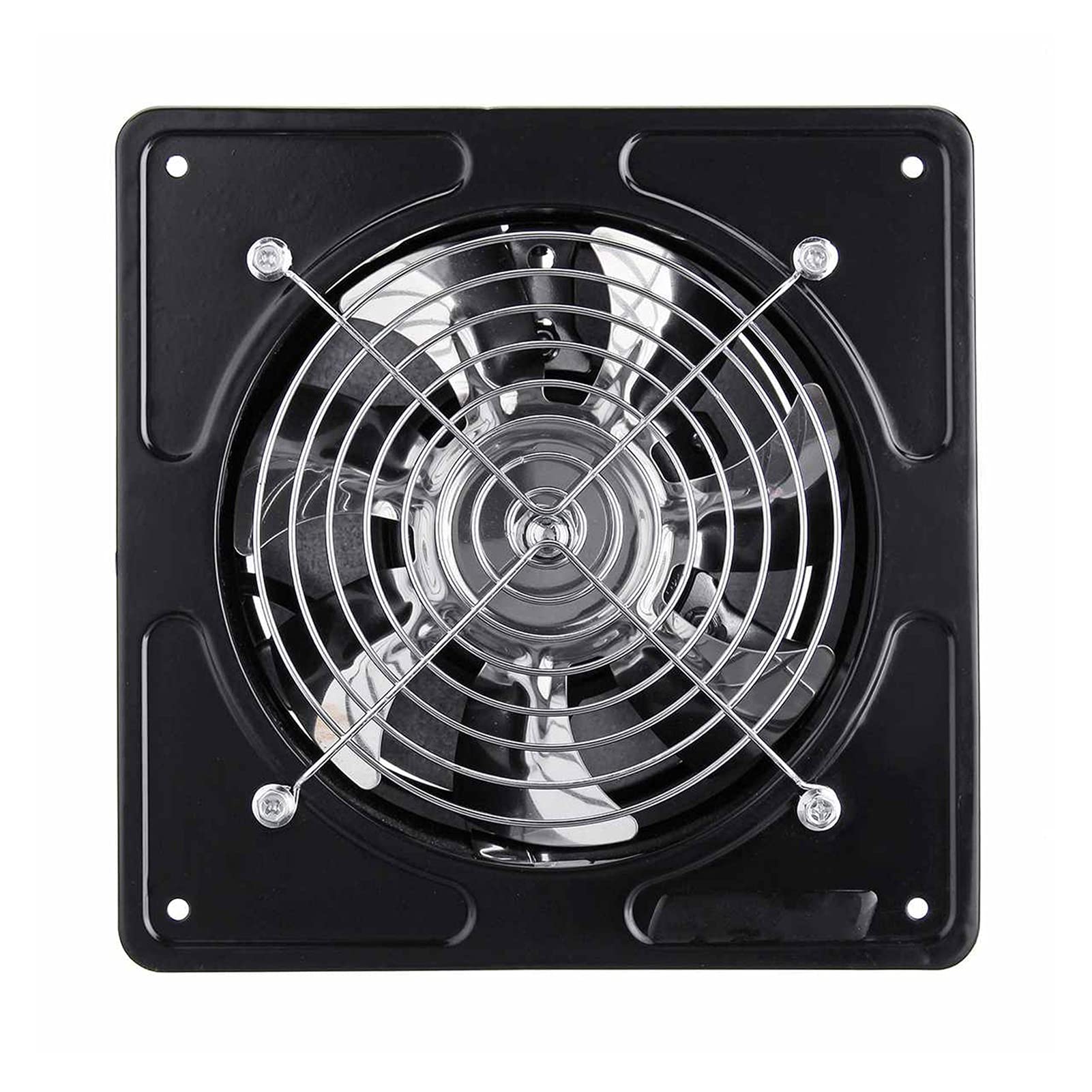 Ventilateur de ventilation de 6 pouces noir pour purifier l'air de la cuisine