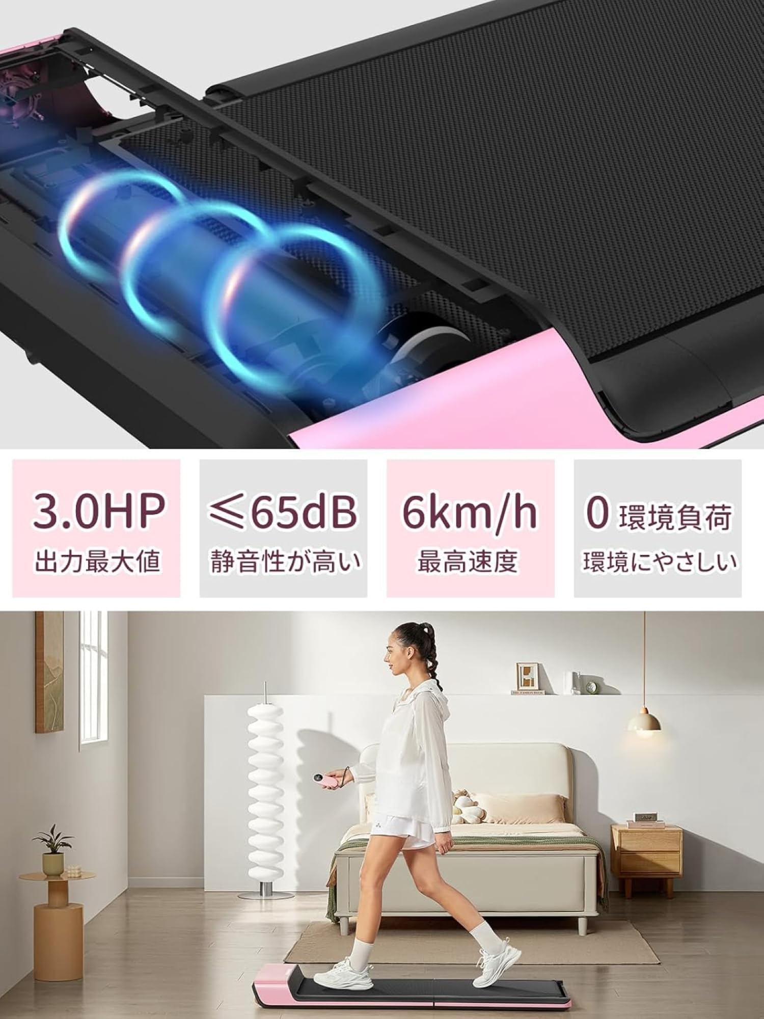 Amazon | 【全世界250万台突破！ 2年保証付き】 KINGSMITH 折り畳み式