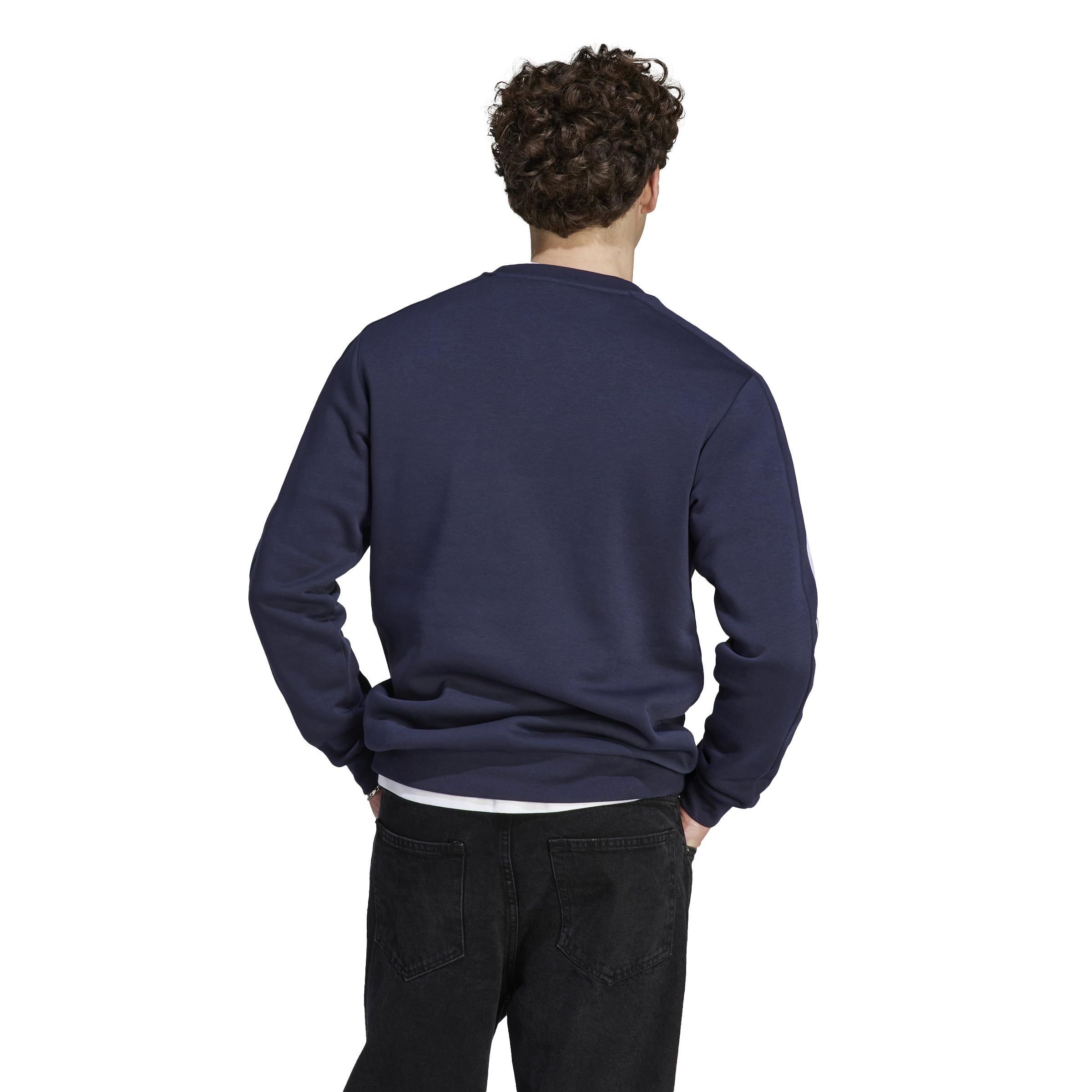 Adidas Essentials Fleece 3-Stripes Sweatshirt Sudadera Hombre
