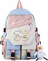 Amazon.com | ISaikoy Anime Chiikawa Backpack Hachiware Bookbag