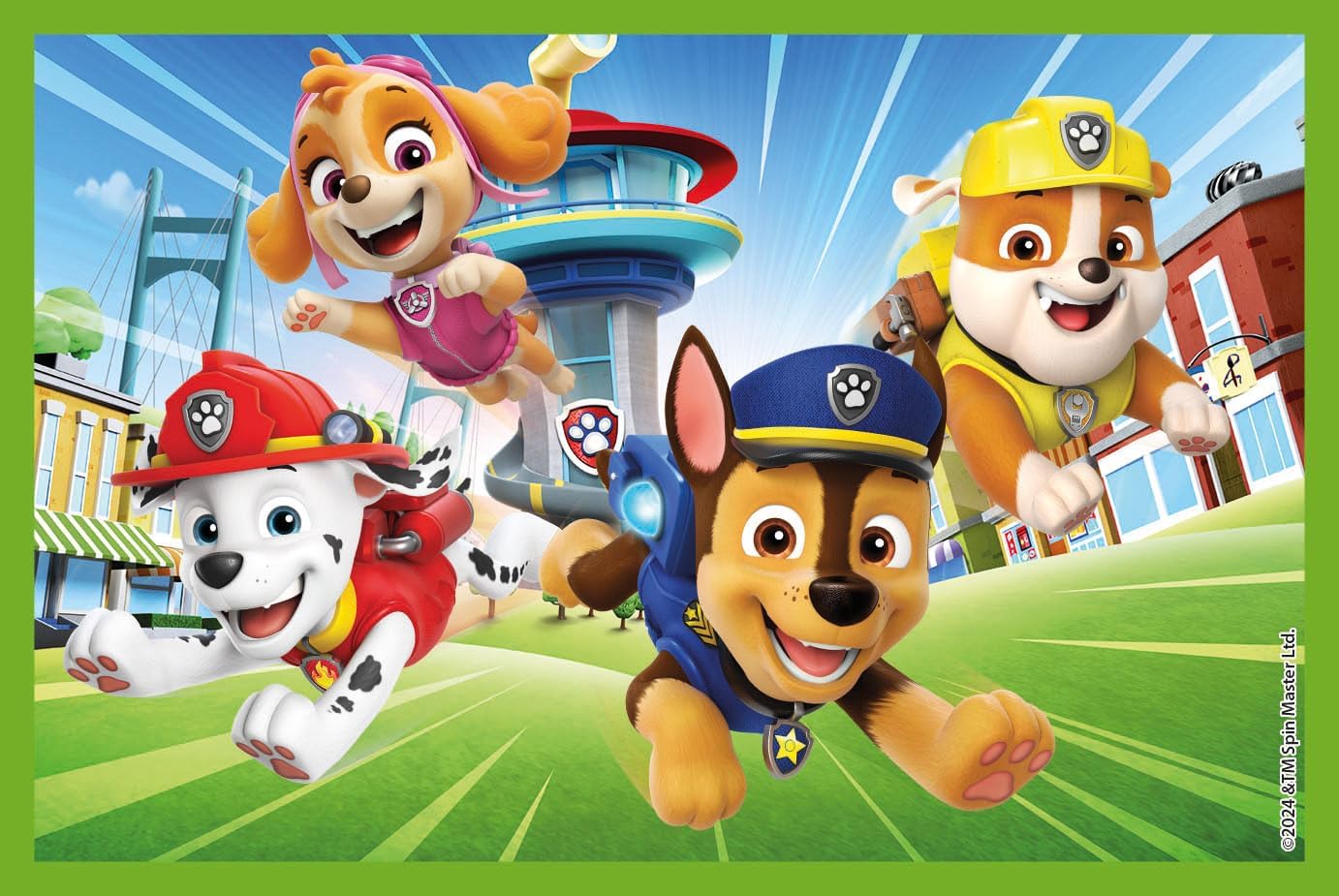 Clementoni Paw Patrol 40658 Children's 2 Years, Cartoons, Puzzle Cubes, Made in Italy, Multicoloured, 6 Pieces