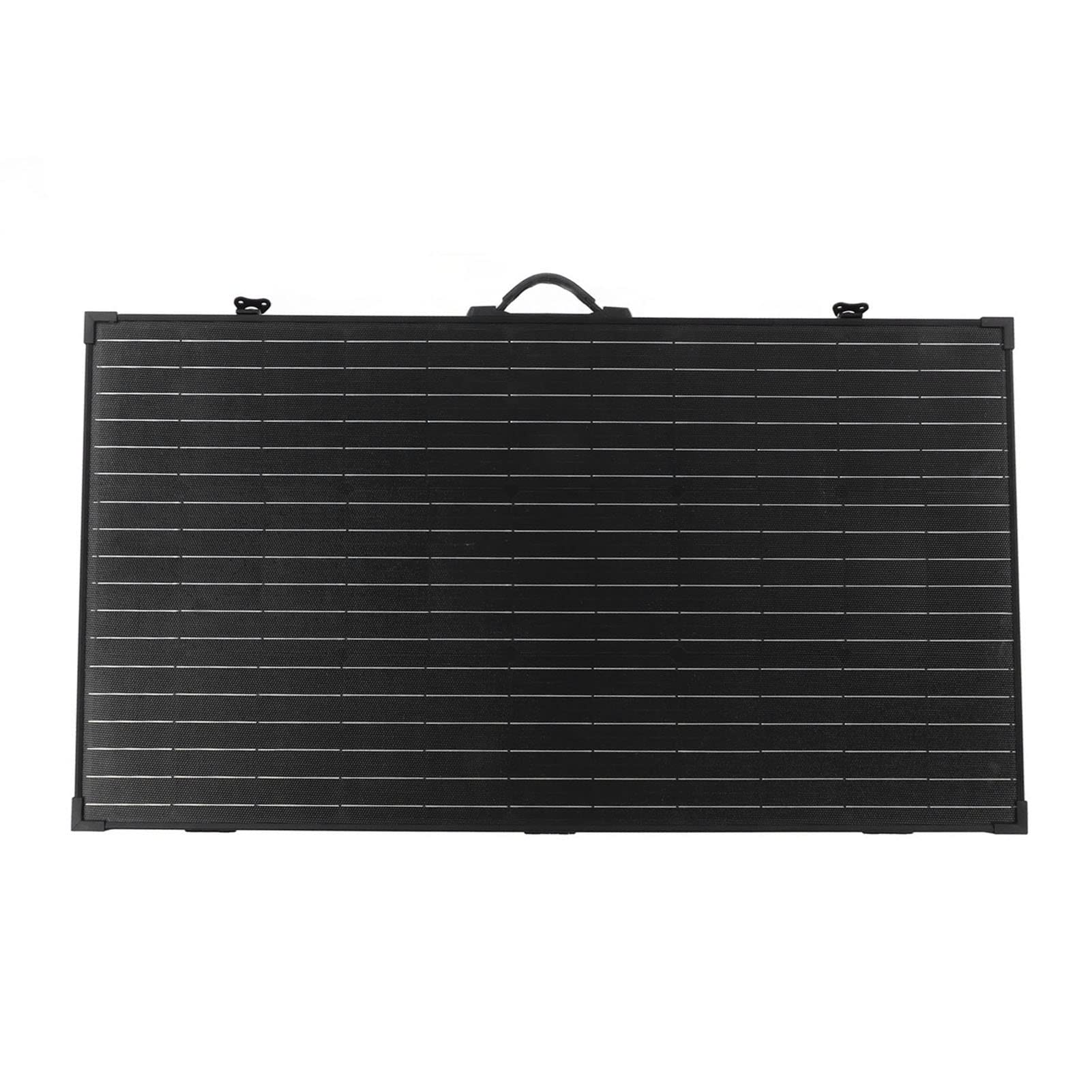Fdit 200W Przenośny Panel Słoneczny ze Składanym Kontrolerem ładowania Słonecznego do Kamperów, Kempingu, Pieszych Wędrówek, żeglarstwa 200W Wodoodporny Zestaw Paneli Stacja Zasilania