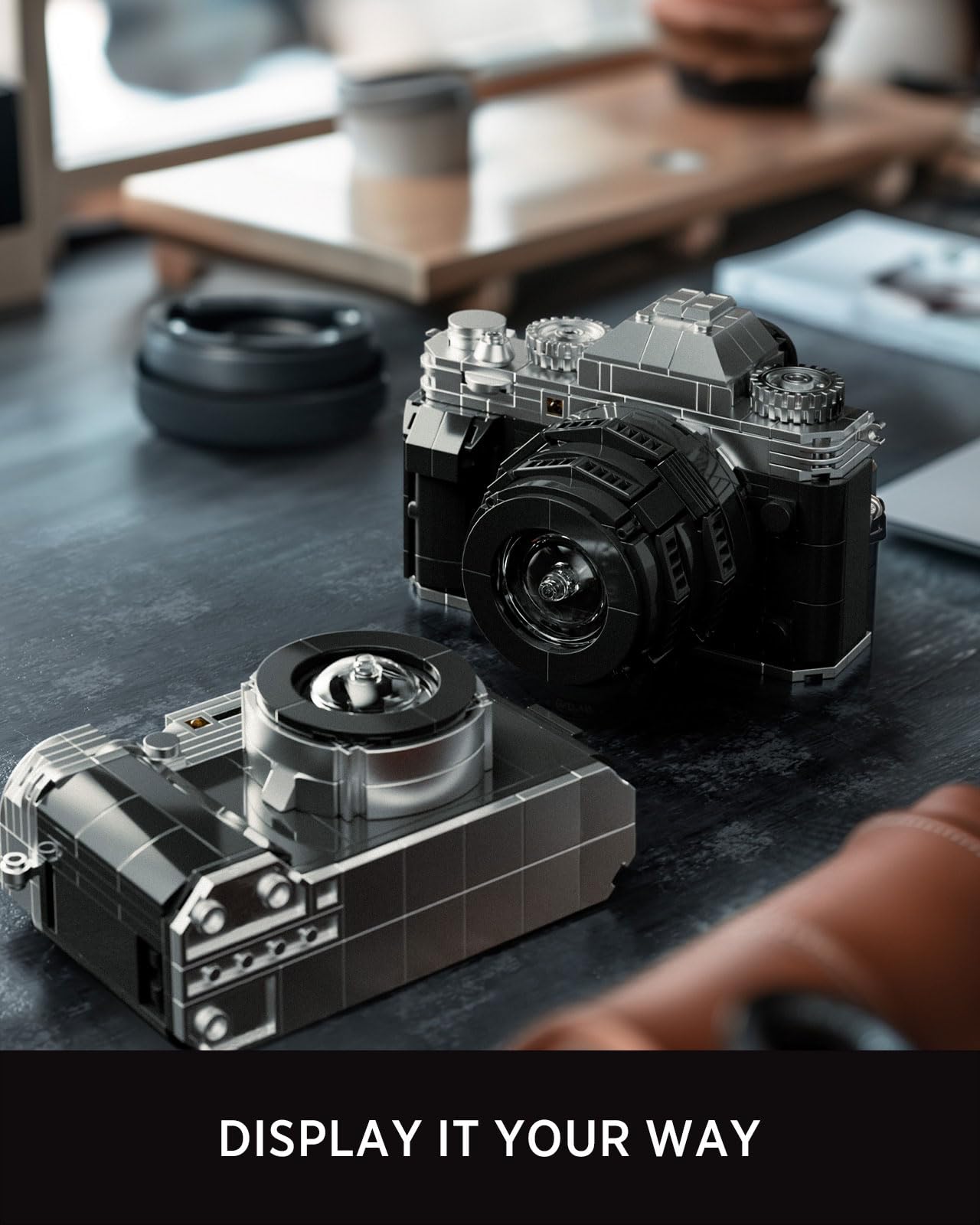 Nifeliz Sets de Jeux de Construction de Appareil Photo pour Adultes, Maquette de Collection pour Les Amateurs de Cameras, Vintage Cadeau (816 Pièces, NF10277)