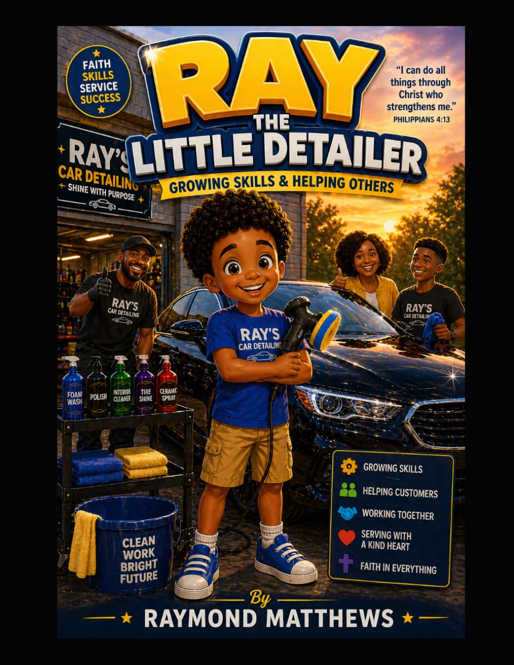 Ray The Little Detailer: Growing Skills and Helping Others