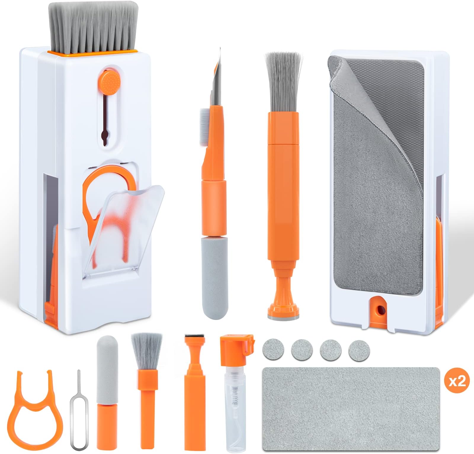 120 Ganci Per Tende Scorrevoli - In Acciaio E Plastica, Per Tende Da Doccia E Finestre | Set Completo - Foto 4