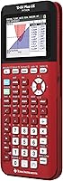 Vista 4 de Texas Instruments TI-84 Plus CE Calculadora gráfica a color, rojo radical pequeño
