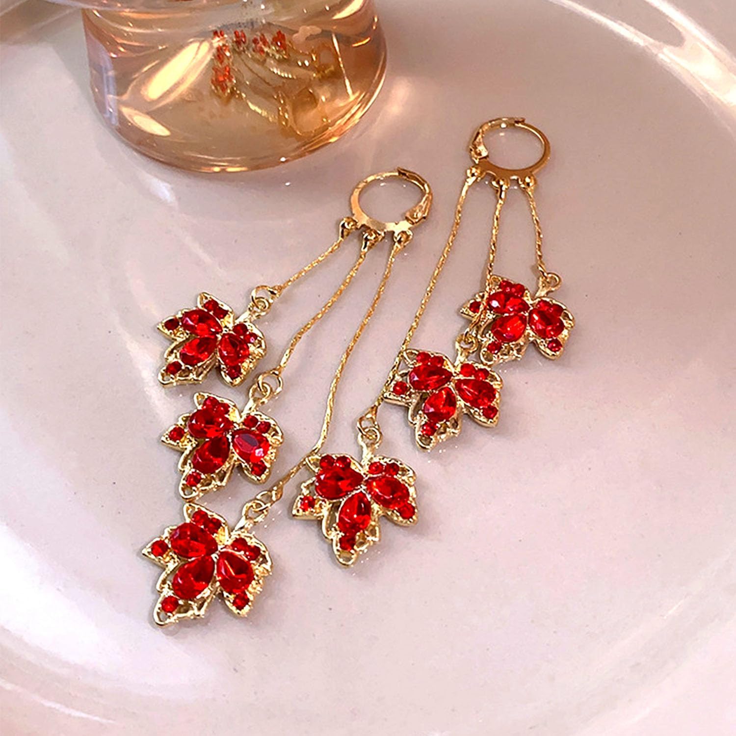 Fall Thanksgiving Earrings for Women Maple Leaf Earrings Fall Leaf earrings for Women Autumn Thanksgiving Jewelry - Image 5