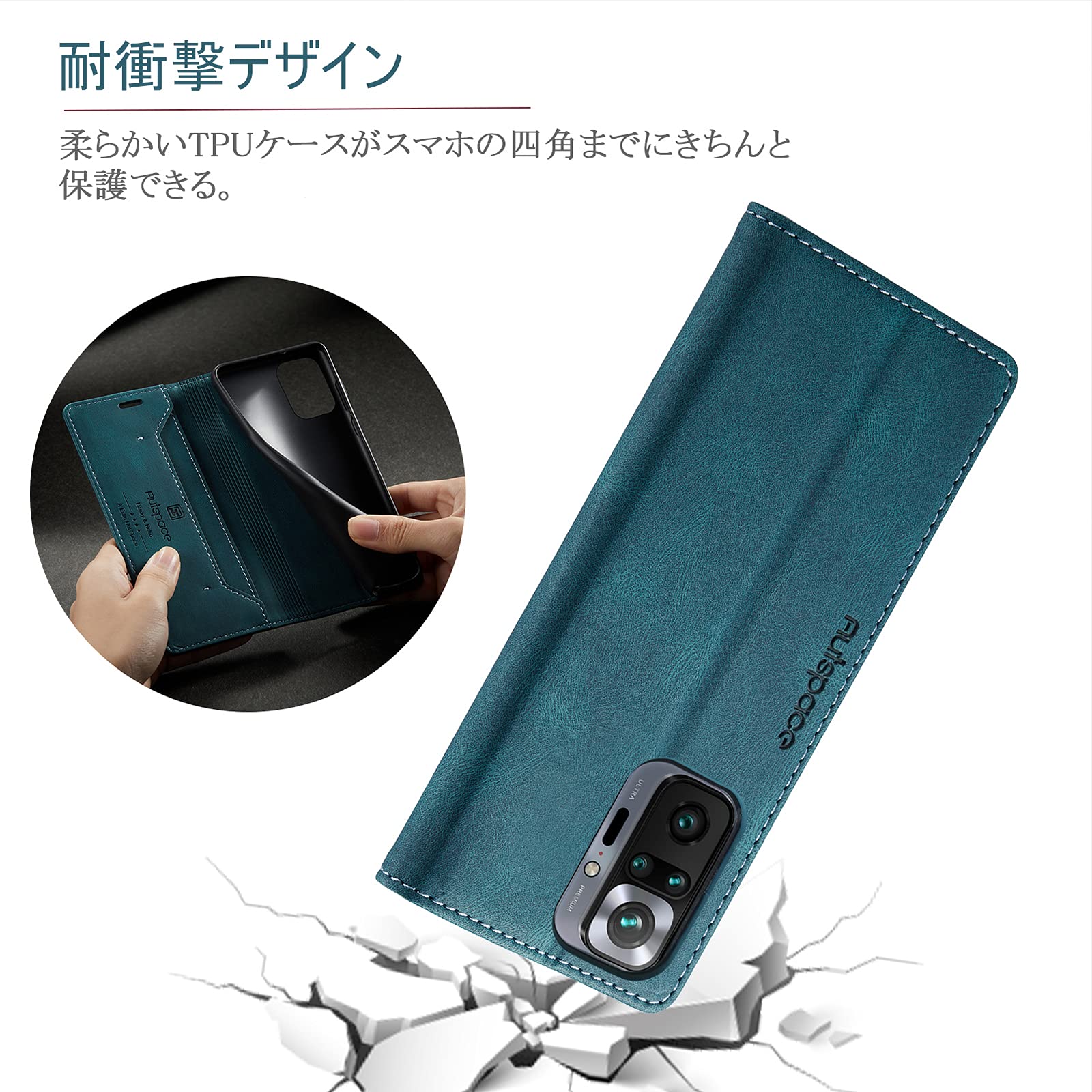 XiaoMi 10 Pro (8+4GB + 256GB) ケース付き Amazon.co.jp: Xiaomi Redmi Note 10 Pro ケース 手帳型 Redmi
