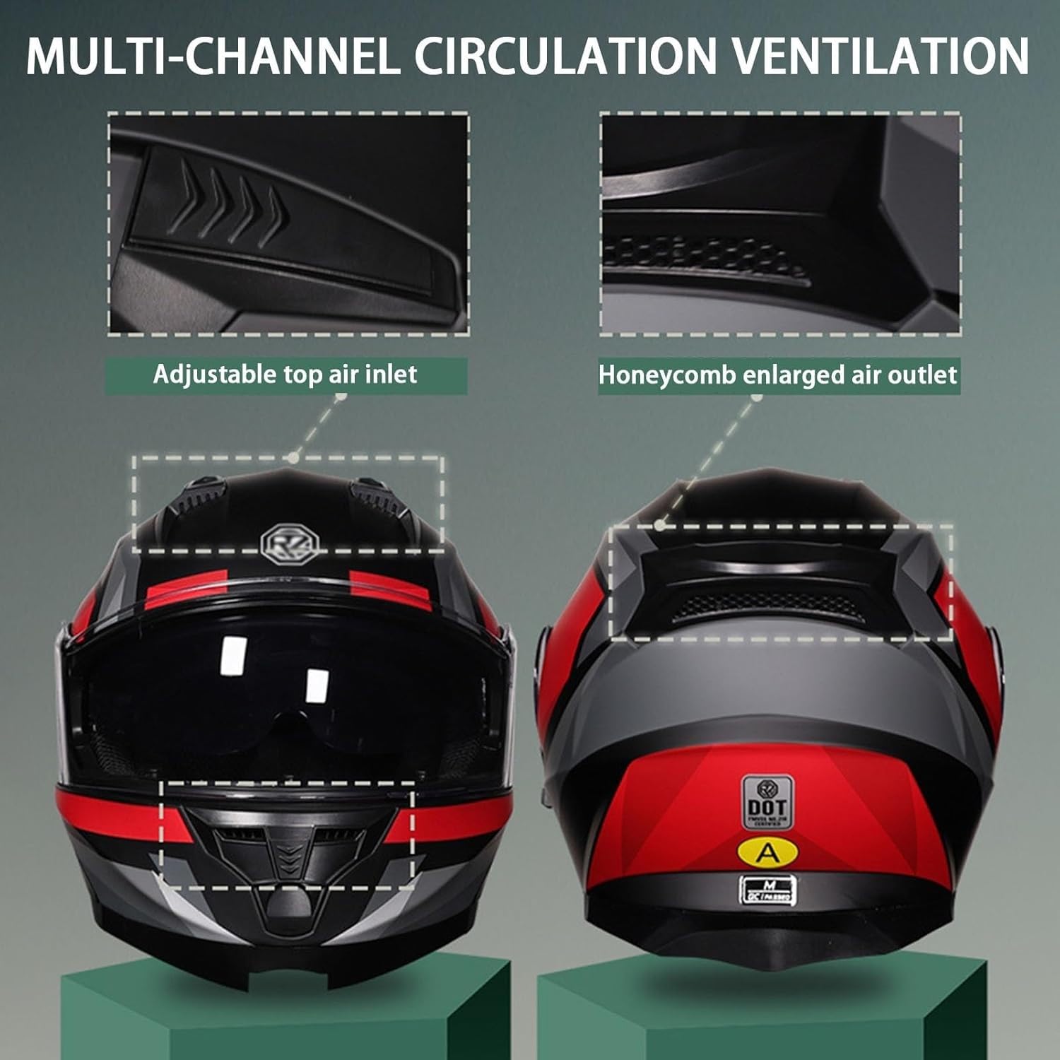 Casco De Moto Modular, ECE Homologado Casco Integrales Moto Scooter, Casco De Motocicleta Abatible, Guantes Y Máscara Gratis, Transpirable Y Cómodo, para Hombres Mujeres Adultos N,Large