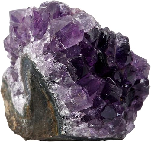 Miniatura 2 de Rockcloud Espécimen de piedras preciosas de cristal de cuarzo amatista púrpura natural