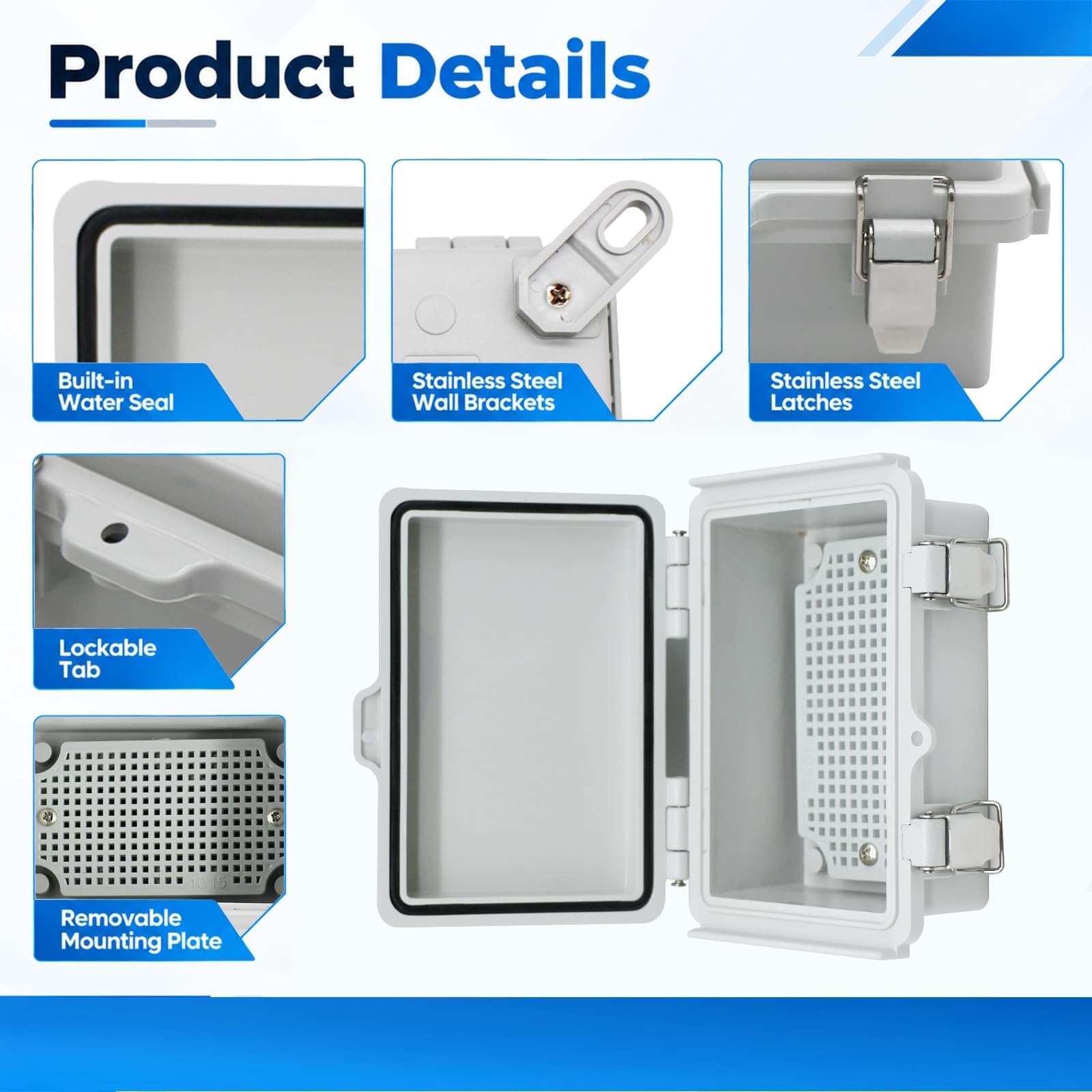 Waterproof Junction Box - IP67 Protection -3 Waterproof Junction Box - IP67 Protection -3