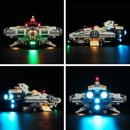 Miniatura 4 de BRIKSMAX Kit de iluminación LED para LEGO-75357 Ghost & Phantom II  Compatible con Lego Star Wars Building Set No incluye Lego Set
