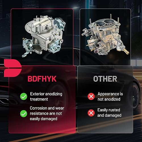 Miniatura 5 de BDFHYK Carburador de 2 barriles 2100 2150 A800 compatible con Jeep Wagoneer Mustang F100 F250 F350 compatible con Mercury Comet Engine 289 302 351