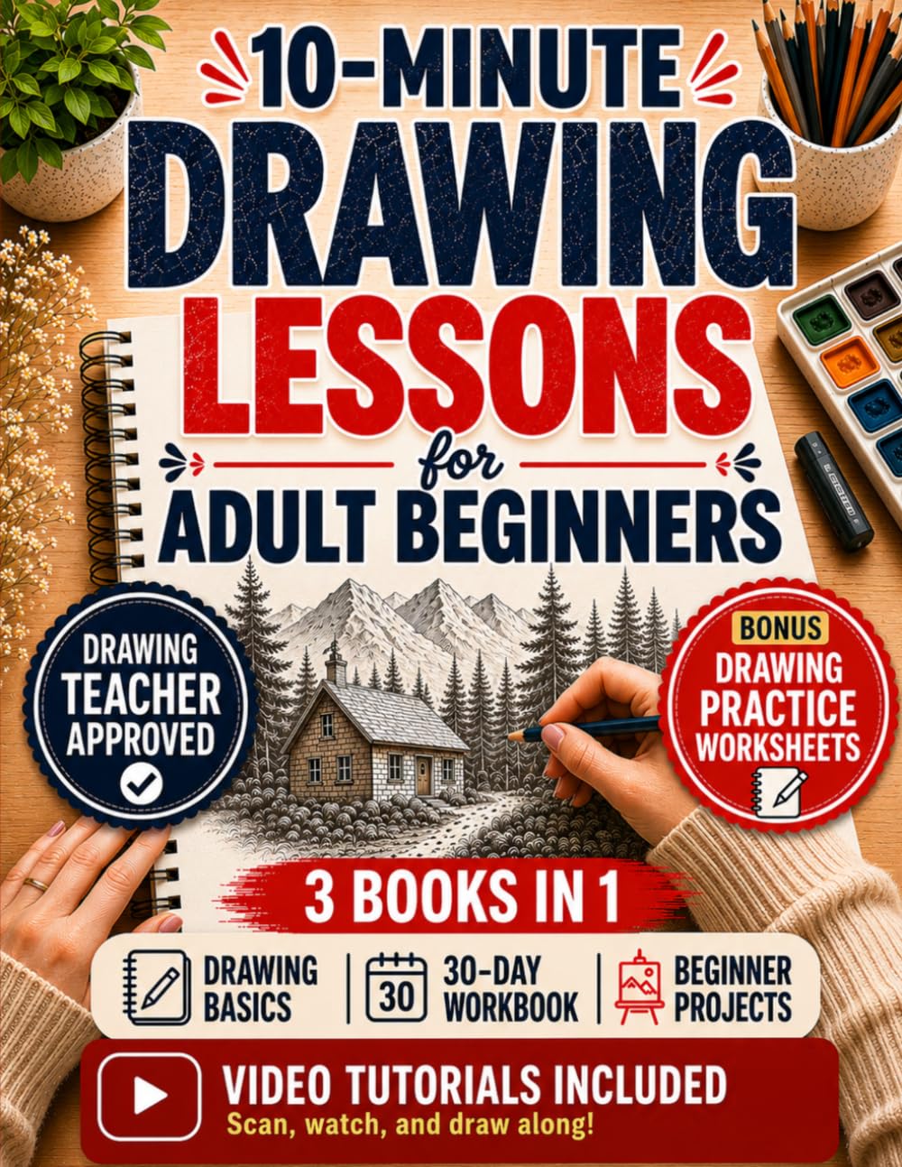 Learn to Draw: 10-Minute Beginner Course -1