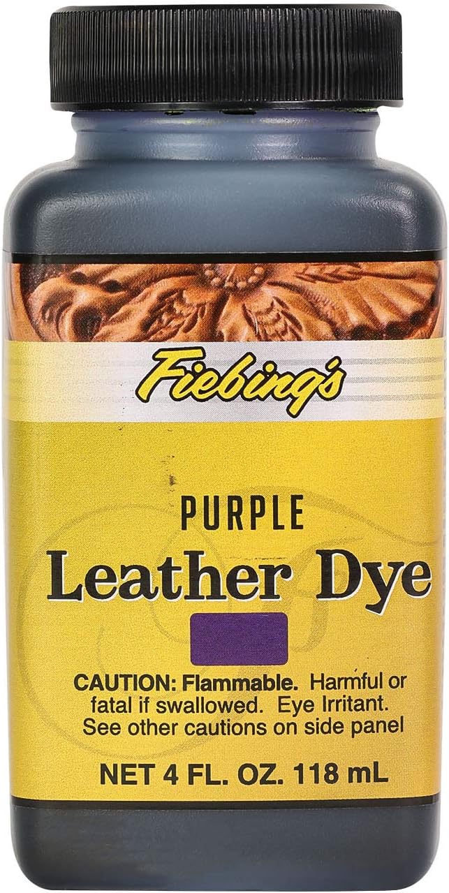 Fiebing's Leather Dye - 4 fluid ounce, Purple